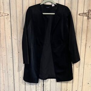 Chico's Elegant Black Blazer Jacket